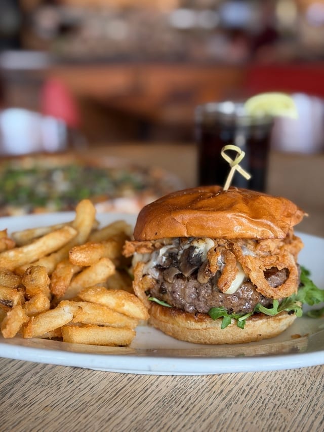 Truffle Burger.