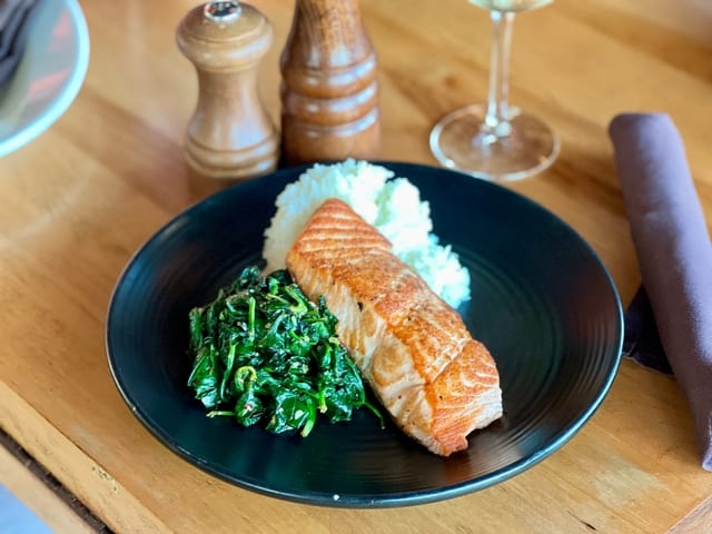 Simply Grilled Sixty South Salmon.