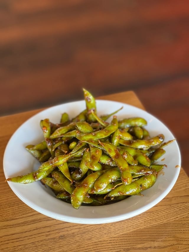 Blackened Edamame.
