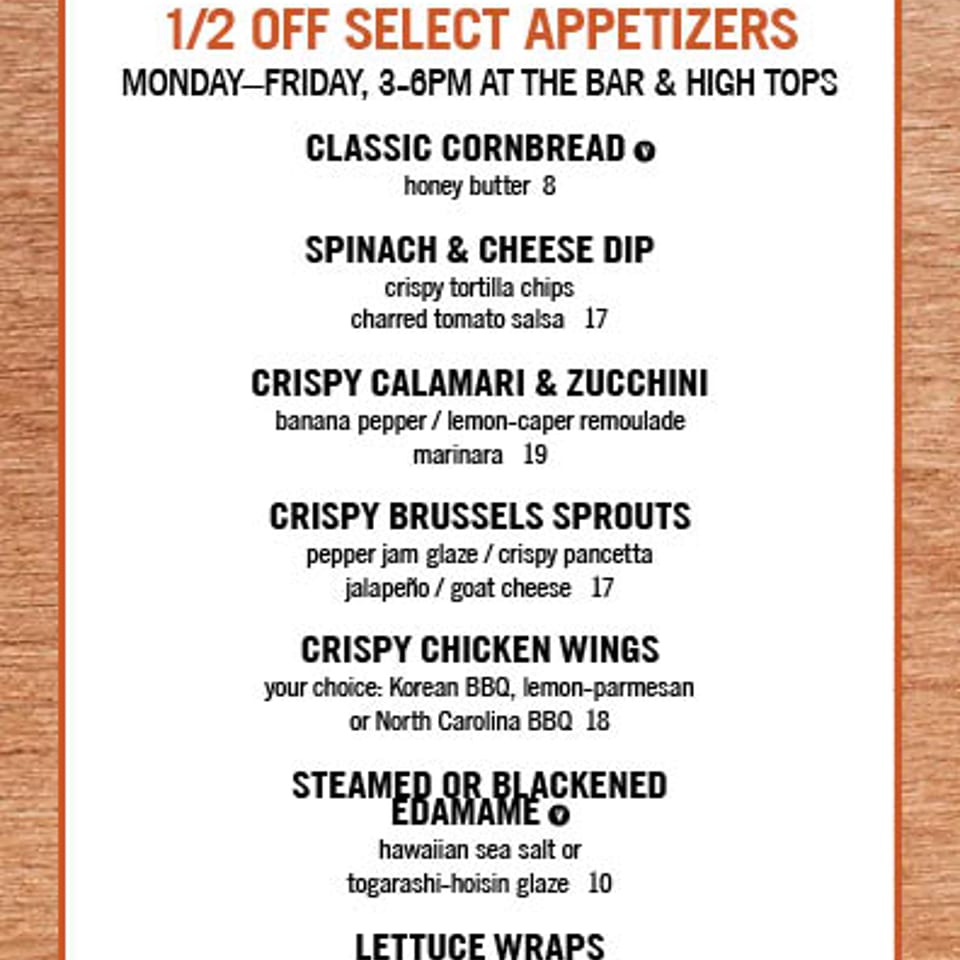 Happy Hour Appetizers