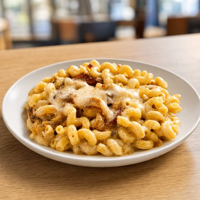 Cheddar Mac N' Cheese.